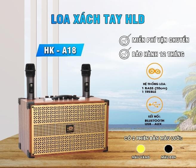 LOA XÁCH TAY 2 TẤC HK - A18